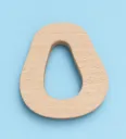Wooden Ovel Teether