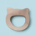 Wooden Cat Face Teether