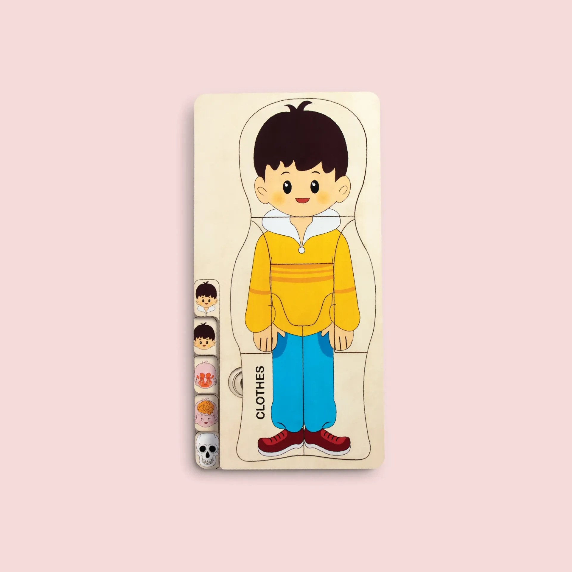 Wooden Human Body Puzzle 