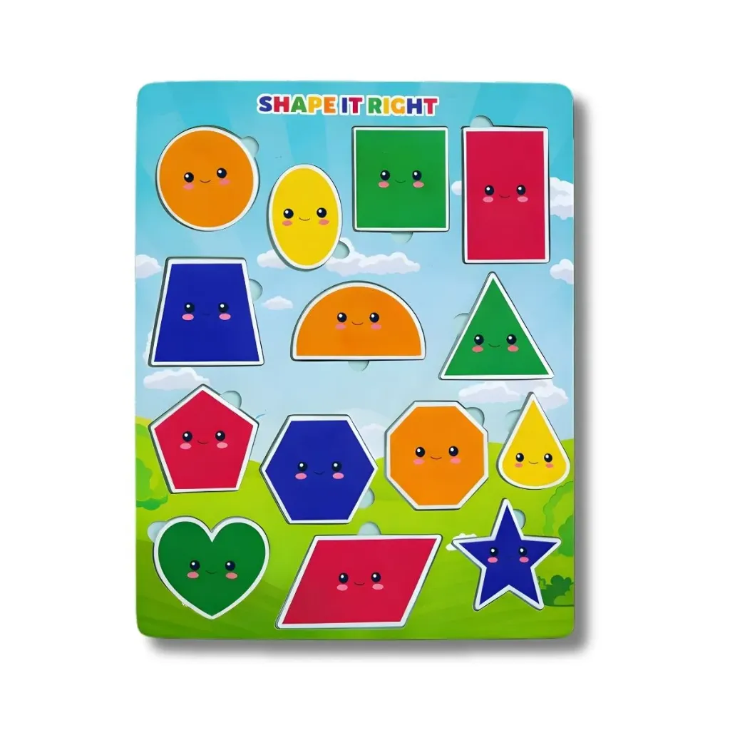 Wooden Shapes Puzzle