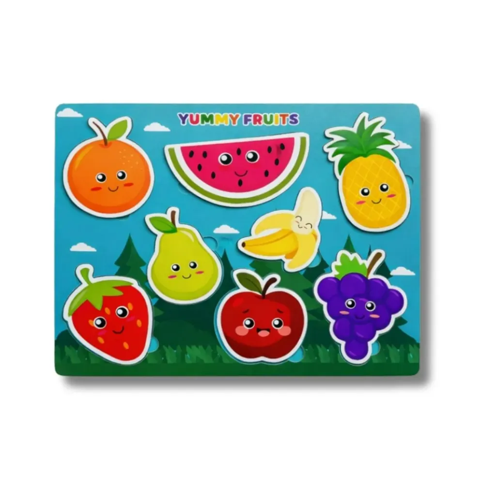 Wooden Fruits Puzzle