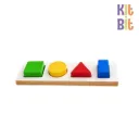 Wooden Raised Shape Tray